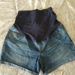 Maternity Denim Shorts